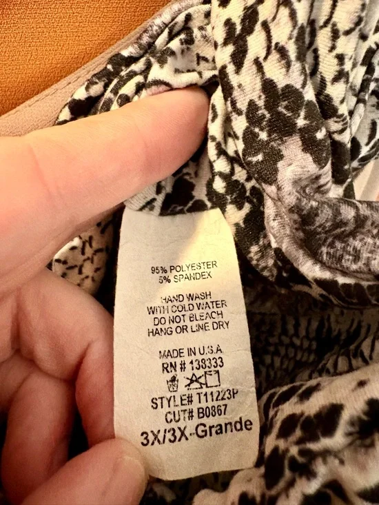 Better Be Plus Snake Print Off Shoulder Crop Top 3X Stretch Y2K Party Club - Picture 5 of 5